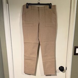 Banana Republic Women's Tan Cropped Pants